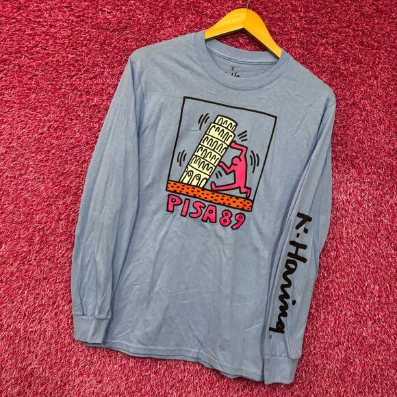 Keith Haring Pisa 89 Long Sleeve T-Shirt Small - Picture 3 of 4